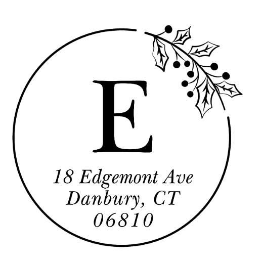 Winter Berries | Custom Rubber Stamps