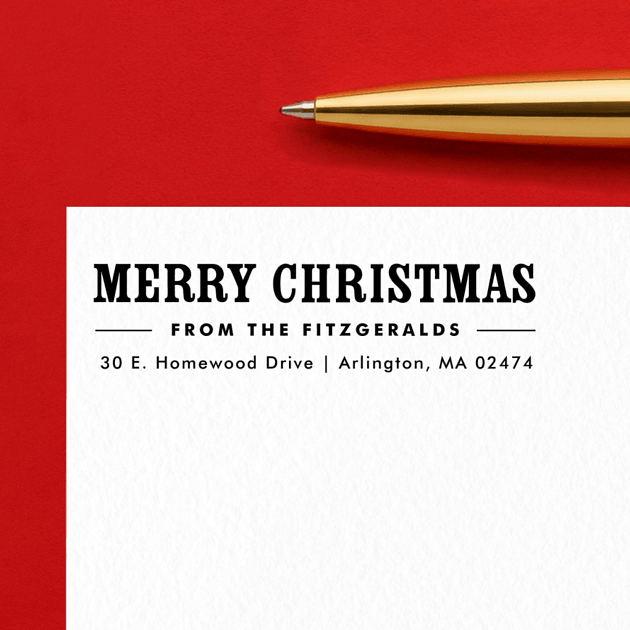 Vintage Wishes | Custom Rubber Stamps