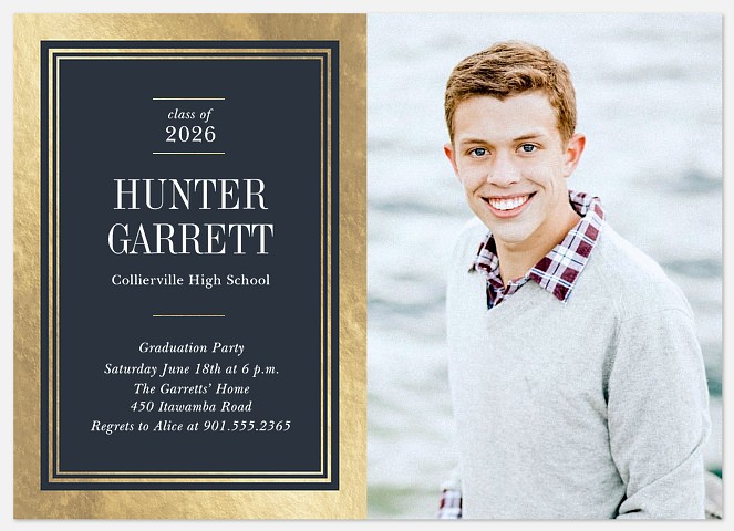 Scholarly Ceremony Graduation Cards