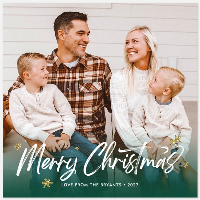 Marker Magic Holiday Photo Cards