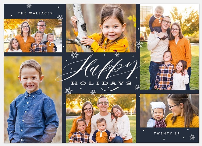 Snowfall Gallery Holiday Photo Cards