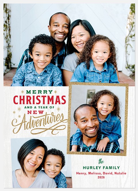 Merry Adventures Holiday Photo Cards
