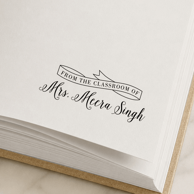 Classroom Banner | Custom Rubber Stamps