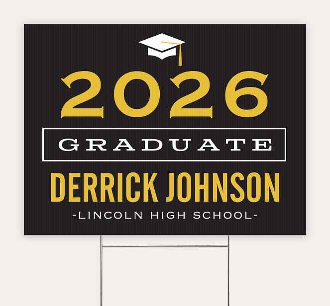 Bold Tradition Custom Yard Signs