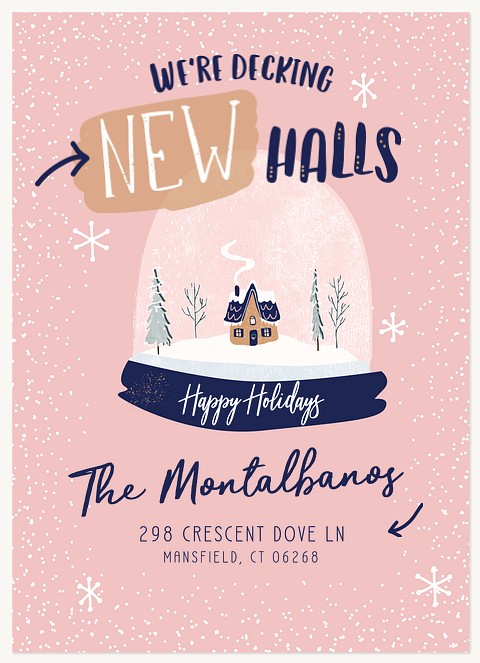 Decking New Halls Photo Holiday Cards