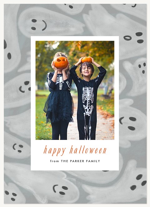 Spooky Ghosts Halloween Cards
