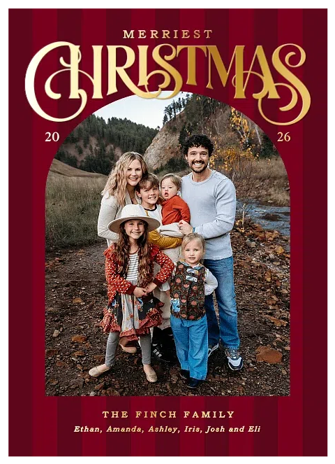 Summit Personalized Holiday Cards