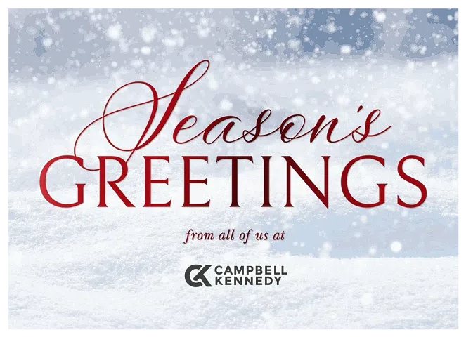 Snow Drifts Business Holiday Cards