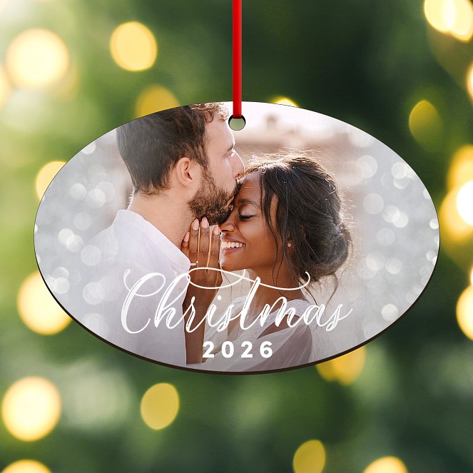 Elegant Christmas Custom Ornaments