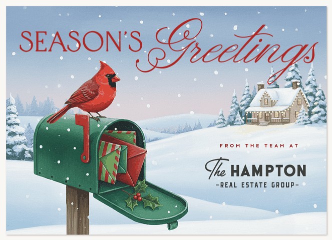Cardinal Greetings Business Holiday Cards