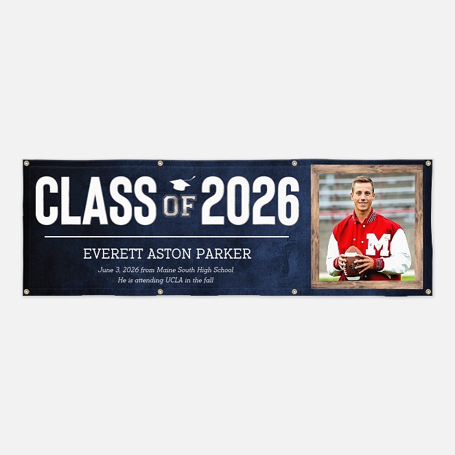 Well Framed Graduation Banner  Graduation Banners