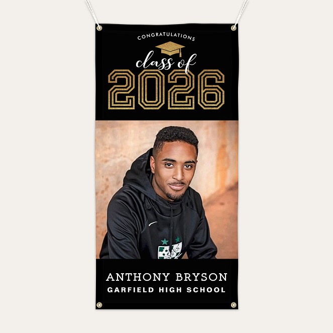 Standout Year Custom Banners