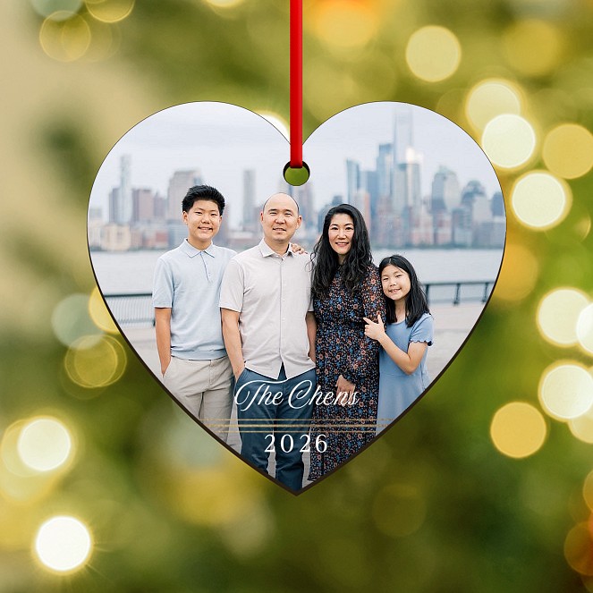 Heartfelt Keepsake Personalized Ornaments