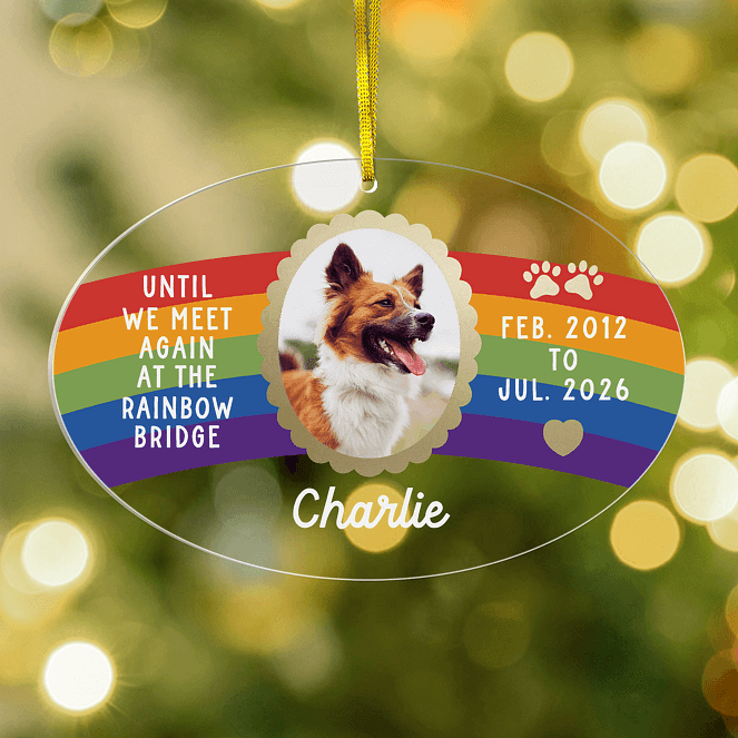 Pawprints Forever Personalized Ornaments