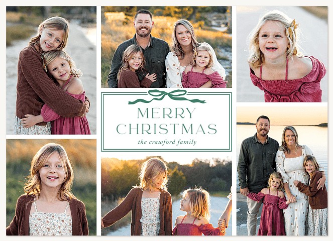 Simply Christmas Personalized Holiday Cards