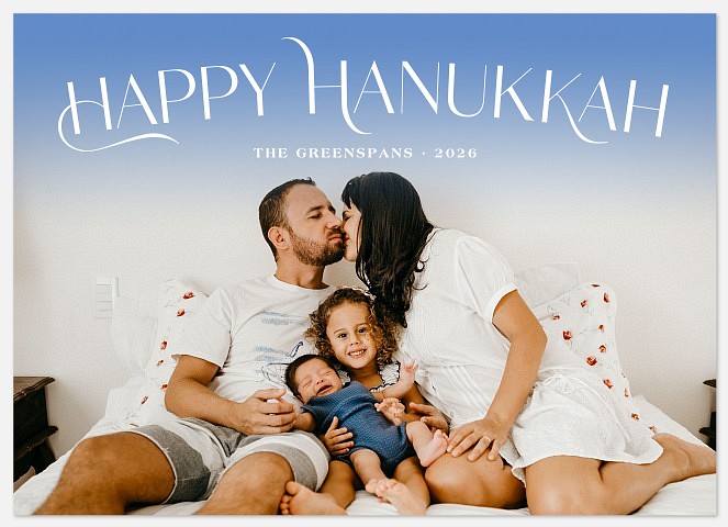 Historic Style Hanukkah Photo Cards