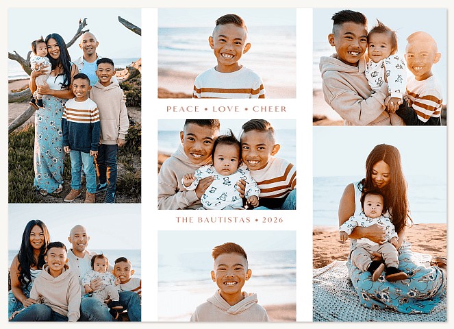 Treasured Tidings Personalized Holiday Cards