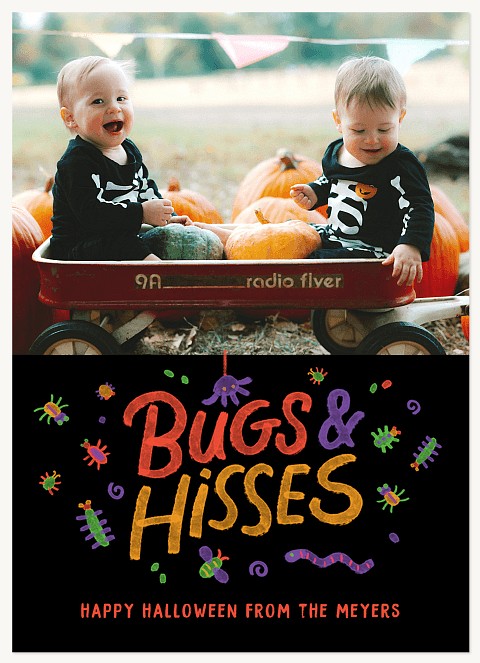 Bugs & Hisses Halloween Cards