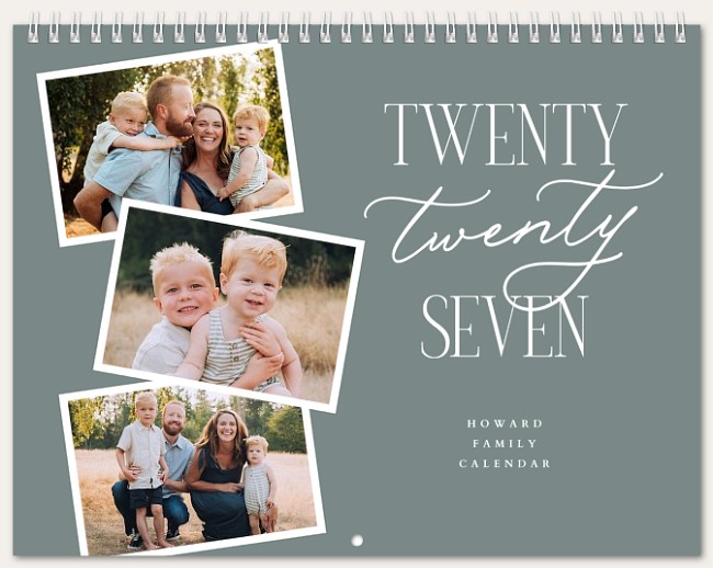 Stacked Snaps Calendar Personalized Photo Calendars