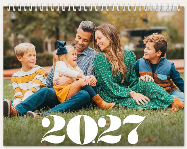 Jumbo Year Calendar Custom Photo Calendars