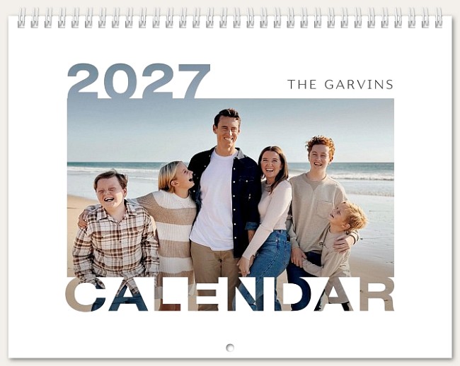 Type Photo Calendar Custom Photo Calendars