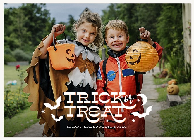 Tricks & Treats Halloween Cards