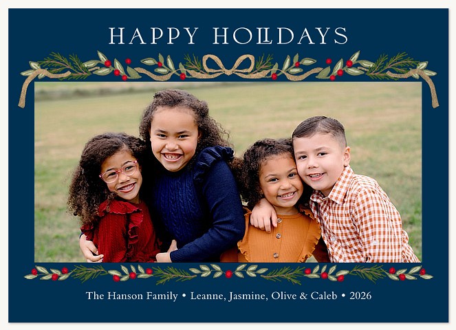 Gifted Moments Raised Gloss Holiday Cards