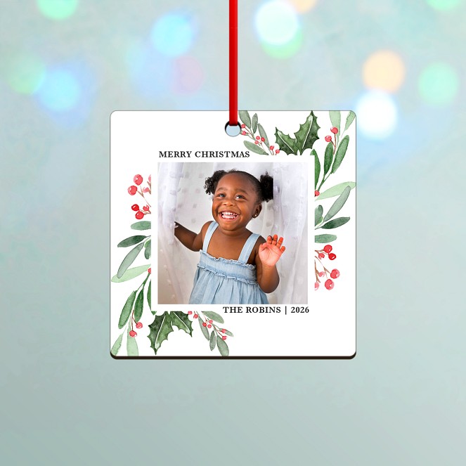Painted Corners Custom Ornaments