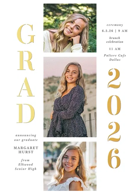 Stack Up Graduation Cards