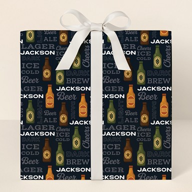 Cheers to Beer Wrapping Paper