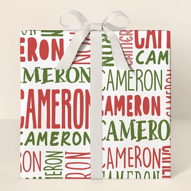 Festive Crossings Wrapping Paper