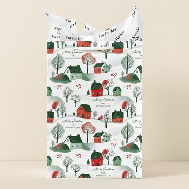 Holiday Village Gift Bags