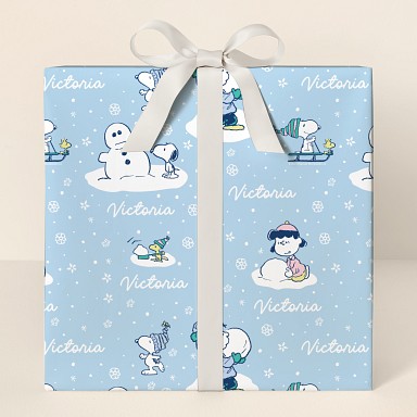 PEANUTS® Snow Day Wrapping Paper