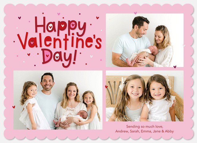 Sweet Valentine Valentine Photo Cards