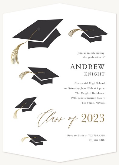 Party Caps | Graduation Announcements