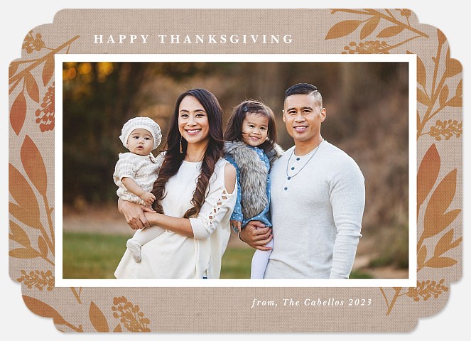 Autumnal Thanksgiving Cards