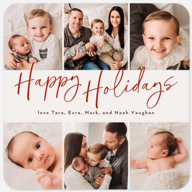 Lovely Moments Holiday Photo Cards