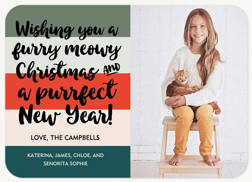 Meowy & Purrfect  Christmas Cards