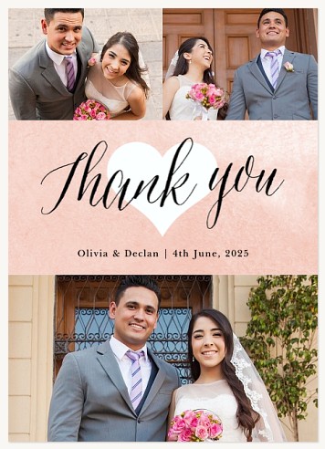 Thankful Heart Thank You Cards 