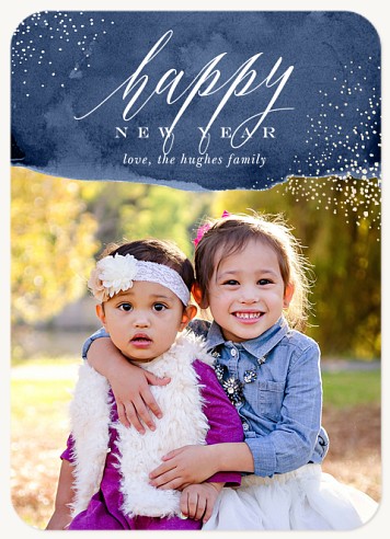 Merry Snowdust New Year Cards