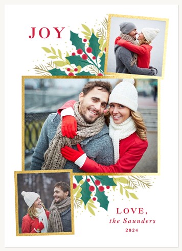 Mistletoe Joy Christmas Cards