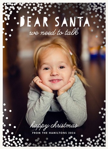 Letter To Santa Christmas Cards