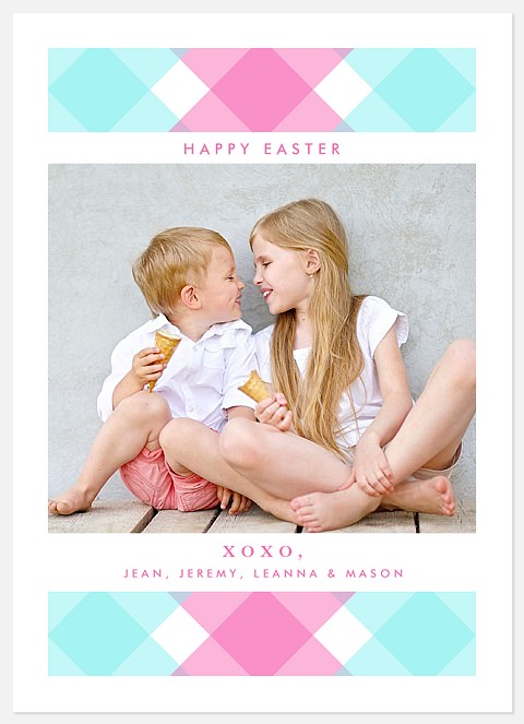 Spring Cheer Easter Photo Cards