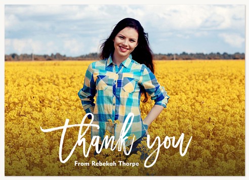 Bright Horizon Thank You Cards for Women