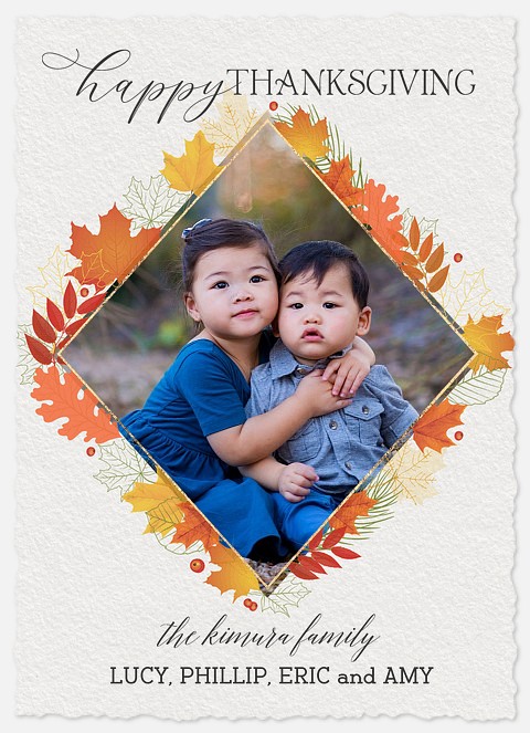 Autumn Watercolor Thanksgiving Cards