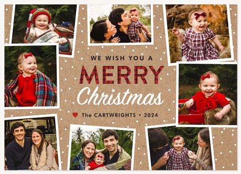 Merry Snapshots Christmas Cards