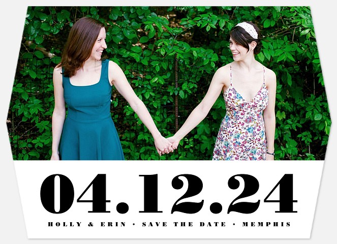Modernist Save the Date Photo Cards