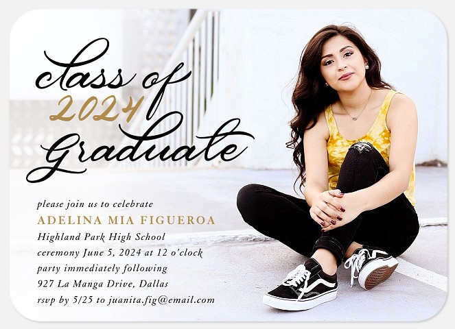 Softly Scripted Graduation Cards