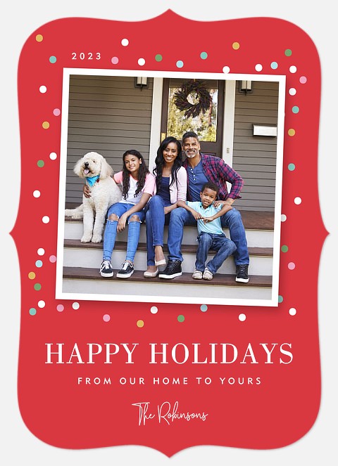Porch Greetings Holiday Photo Cards