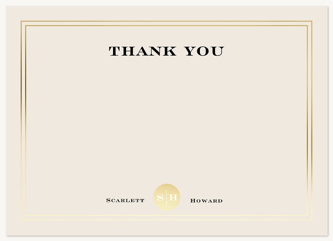 Prestige Borders | Thank You Cards